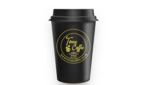 Double wall coffee cup